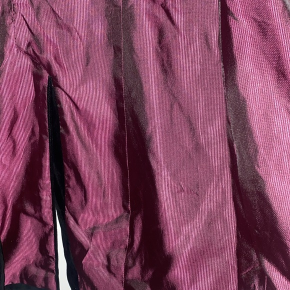 Vintage Guess Black Velvet Snap Closure Lapel Lined Coat Blazer Style Jacket L - Picture 12 of 13